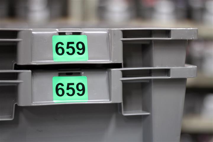 Sequentially Numbered Flexo Labels